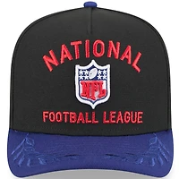 Men's New Era  Black/Navy NFL 2025 NFL Draft A-Frame 9FIFTY Snapback Hat