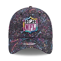 Men's New Era  Black Shield Logo 2025 NFL Crucial Catch 39THIRTY Flex Hat