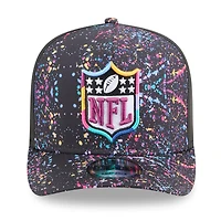 Casquette snapback New Era 9FIFTY noire avec logo NFL Crucial Catch 2025 pour homme