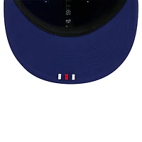 Casquette ajustée NFL 2025 Sideline 59FIFTY bleu marine New Era pour homme