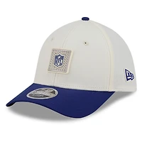 Casquette New Era Flex crème/marine NFL 2026 Camp d'entraînement 39THIRTY pour homme
