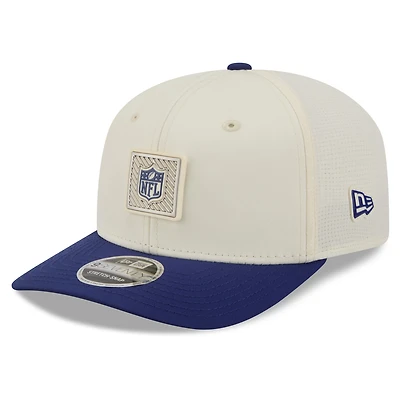 Men's New Era Cream/Navy NFL 2026 NFL Training Camp 9SEVENTY Adjustable Hat