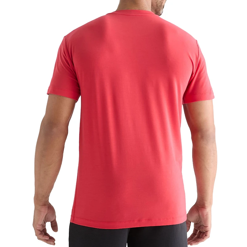 T-shirt NOBULL rouge 2024 NFL Combine QB1 pour hommes