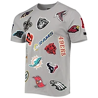T-shirt Pro Standard gris NFL League Wordmark pour homme