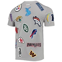 T-shirt Pro Standard gris NFL League Wordmark pour homme