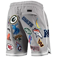 Men's Pro Standard Gray NFL League Allover Shorts