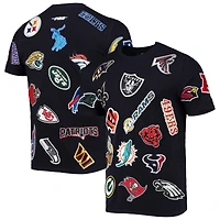 T-shirt avec logo de la NFL League Pro Standard pour hommes, bleu marine