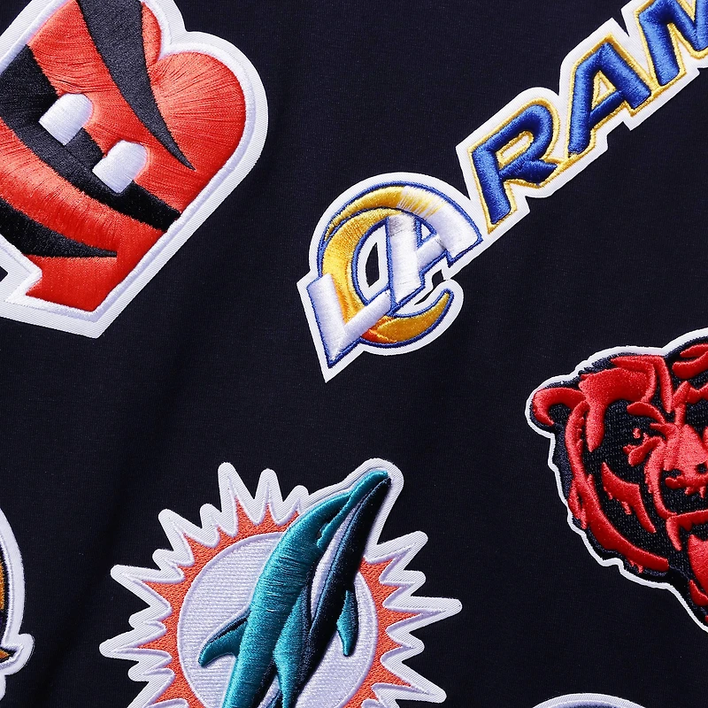 Men's Pro Standard Navy NFL League Wordmark T-Shirt