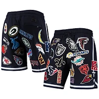 Men's Pro Standard Navy NFL League Allover Shorts