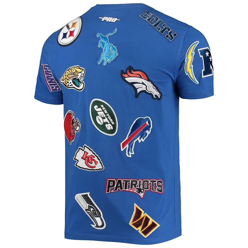 Men's Pro Standard Royal NFL League Wordmark T-Shirt