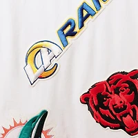 T-shirt blanc Pro Standard avec logo de la NFL League pour hommes
