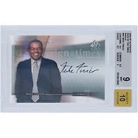 Mike Tirico Autographed 2004 Upper Deck SP Authentic Sign of the Times #MT BGS Authenticated 9/10 Card - 9.5,9.5,8.5,9 Subgrades