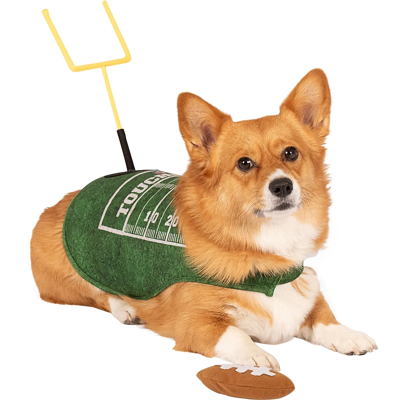 JER NFL VERT TOUCH DOWN COSTUME DE CHIEN ACCPET