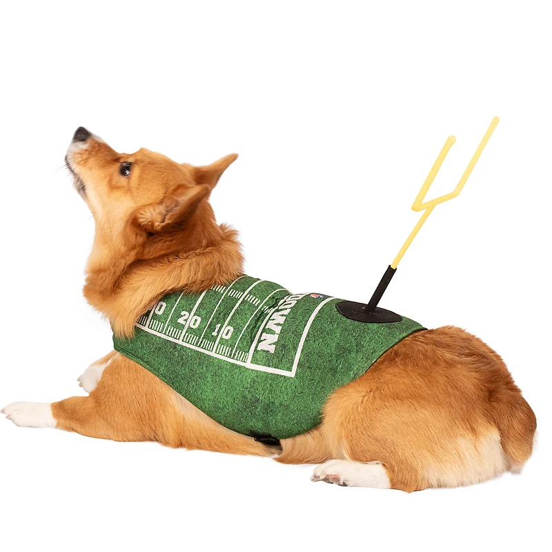 JER NFL VERT TOUCH DOWN COSTUME DE CHIEN ACCPET