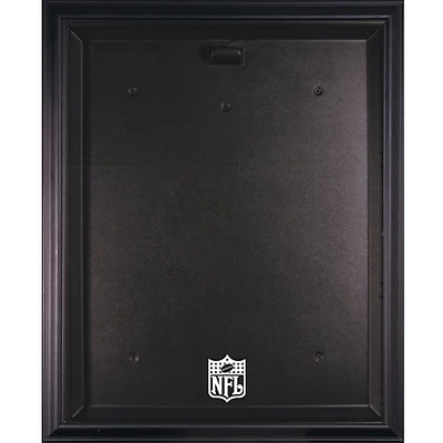 Vitrine de présentation de maillots avec cadre noir NFL Shield