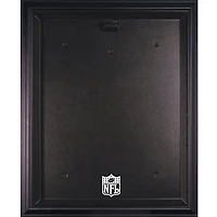 Vitrine de présentation de maillots avec cadre noir NFL Shield