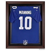 NFL Shield Brown Framed Logo Jersey Display Case