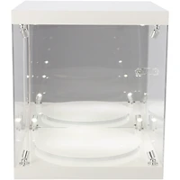 Présentoir de mini-casques à éclairage LED rotatif de qualité supérieure