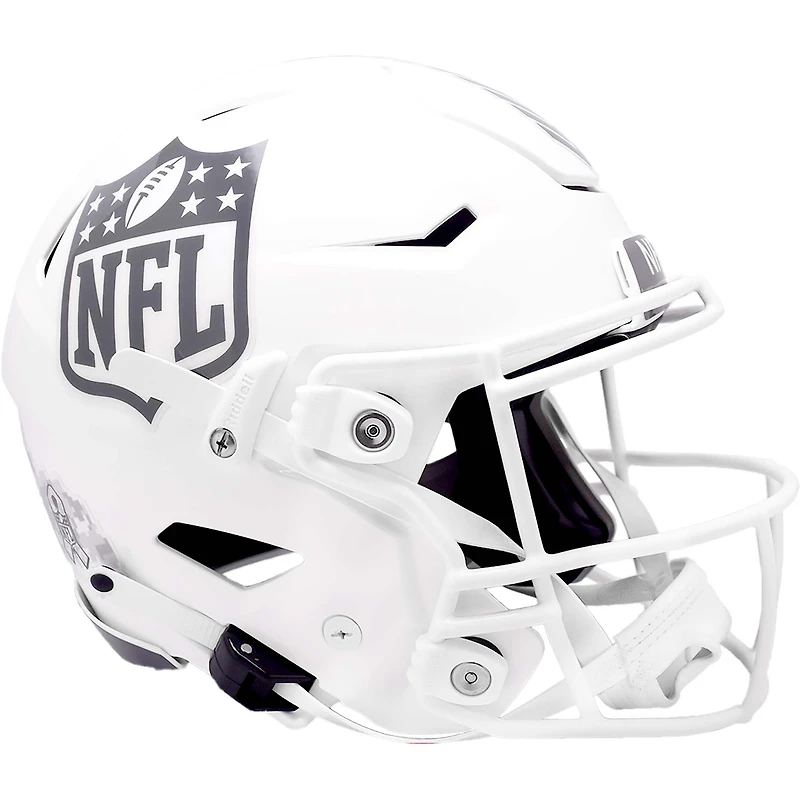 Casque authentique Riddell Shield Merchandise 2024 Salute To Service Speed ​​Flex