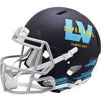 Casque Riddell Speed ​​Authentic non signé du Super Bowl LV
