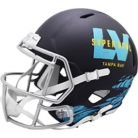 Casque réplique Riddell Speed ​​non signé du Super Bowl LV