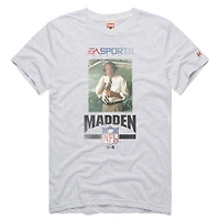 Unisex Homage Ash Madden NFL '94 Cover Tri-Blend T-Shirt