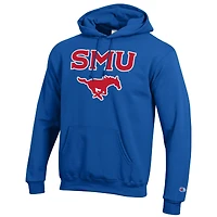 Sweat à capuche avec logo Arch Over Champion Royal SMU Mustangs pour homme