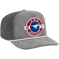 Men's Colosseum  Gray SMU Mustangs Where's My Hat Podium Adjustable Trucker Hat