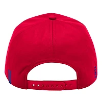 Casquette ajustable Colosseum Red SMU Mustangs pour homme : « Hits the Road Podium »