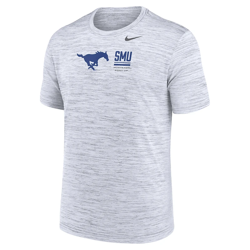 Men's Nike  White SMU Mustangs Velocity Legend T-Shirt