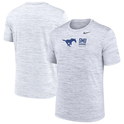 Men's Nike White SMU Mustangs Velocity Legend T-Shirt