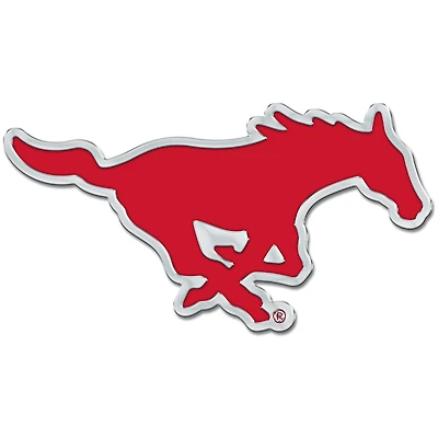 Emblème automatique chromé coloré WinCraft SMU Mustangs