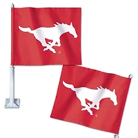 Drapeau de voiture double face WinCraft SMU Mustangs