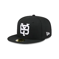 Casquette ajustée 59FIFTY noire pour homme New Era Somerset Patriots Theme Nights