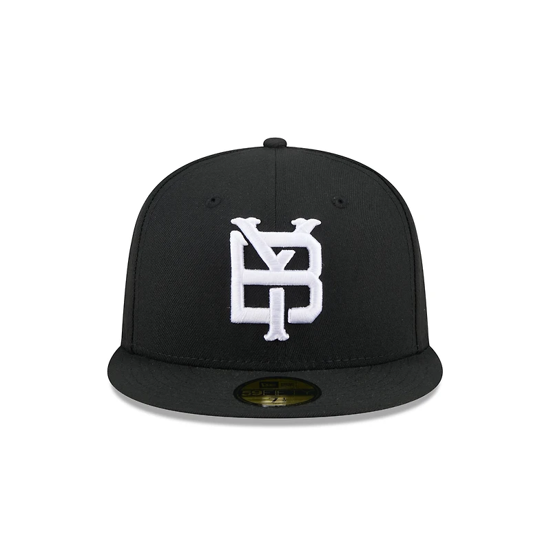 Casquette ajustée 59FIFTY noire pour homme New Era Somerset Patriots Theme Nights