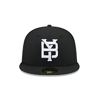 Casquette ajustée 59FIFTY noire pour homme New Era Somerset Patriots Theme Nights