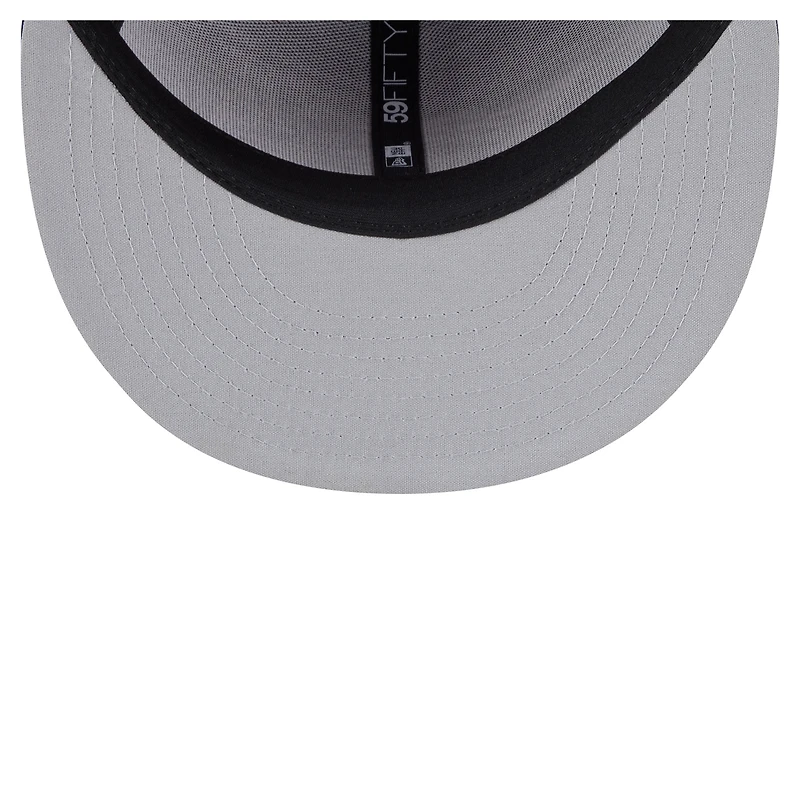 Casquette ajustée Somerset Patriots Authentic Collection 59FIFTY bordeaux/bleu marine pour homme de New Era