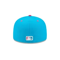 Men's New Era  White Somerset Patriots Theme Nights 59FIFTY Fitted Hat