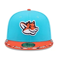 Men's New Era  Blue/Orange Somerset Patriots 2026 Copa De La Diversion 59FIFTY Fitted Hat