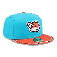 Men's New Era  Blue/Orange Somerset Patriots 2026 Copa De La Diversion 59FIFTY Fitted Hat