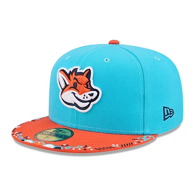 Men's New Era  Blue/Orange Somerset Patriots 2026 Copa De La Diversion 59FIFTY Fitted Hat
