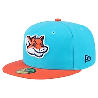 Casquette ajustée New Era Somerset Patriots Copa de la Diversión 59FIFTY bleu clair pour homme