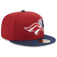 Men's New Era Somerset Patriots Authentic Collection Alternate Logo 59FIFTY Fitted Hat
