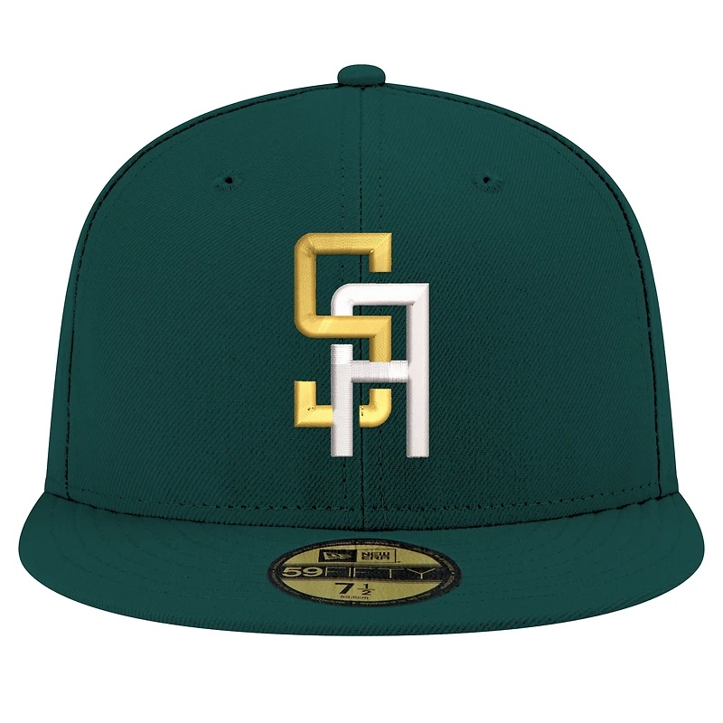 Men's New Era  Dark Green South Africa Baseball 2026 World Classic 59FIFTY Fitted Hat