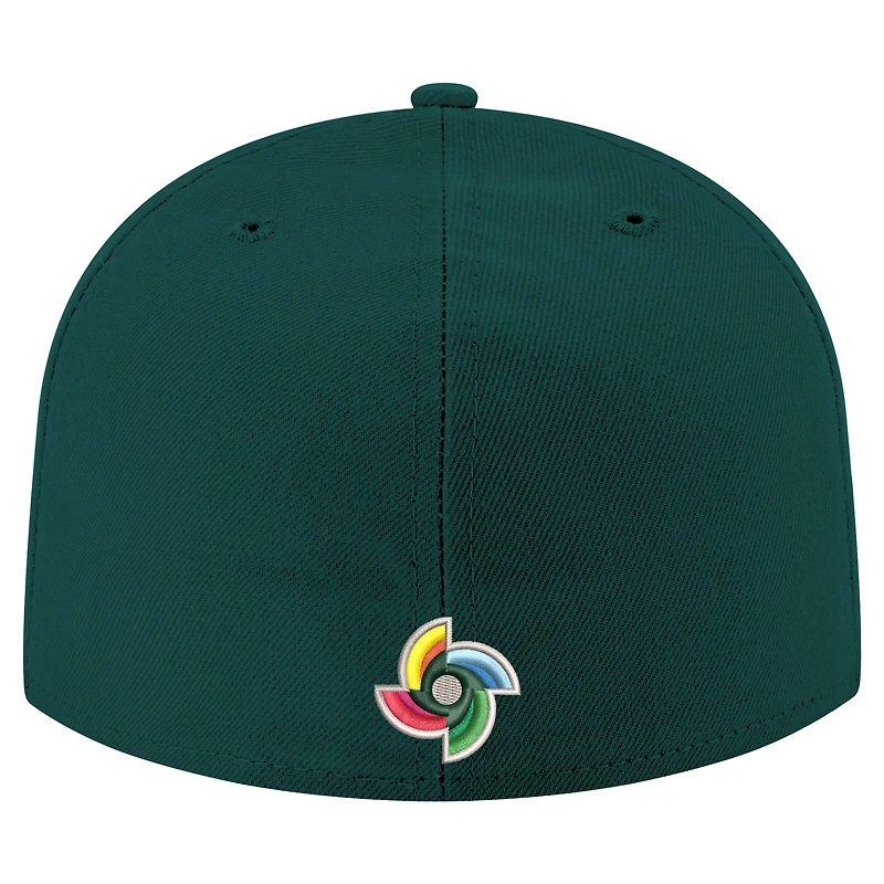 Men's New Era  Dark Green South Africa Baseball 2026 World Classic 59FIFTY Fitted Hat