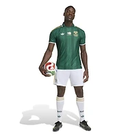 Maillot domicile authentique adidas jaune de l'équipe nationale d'Afrique du Sud pour homme