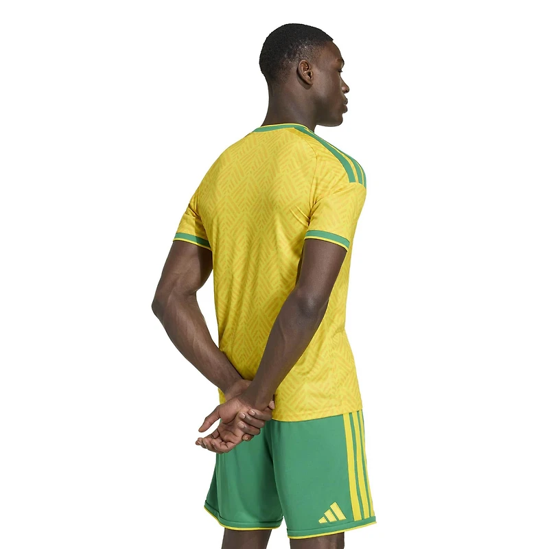 Men's adidas Yellow South Africa National Team 2026 Home Replica Jersey