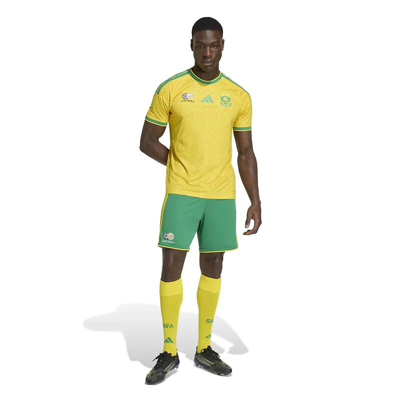 Men's adidas Yellow South Africa National Team 2026 Home Replica Jersey