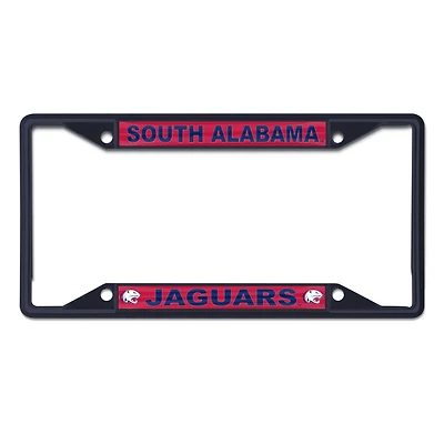 WinCraft South Alabama Jaguars Cadre de plaque d'immatriculation couleur chrome