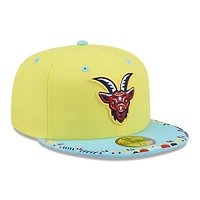 Men's New Era  Apple Green/Light Blue South Bend Cubs 2026 Copa De La Diversion 59FIFTY Fitted Hat